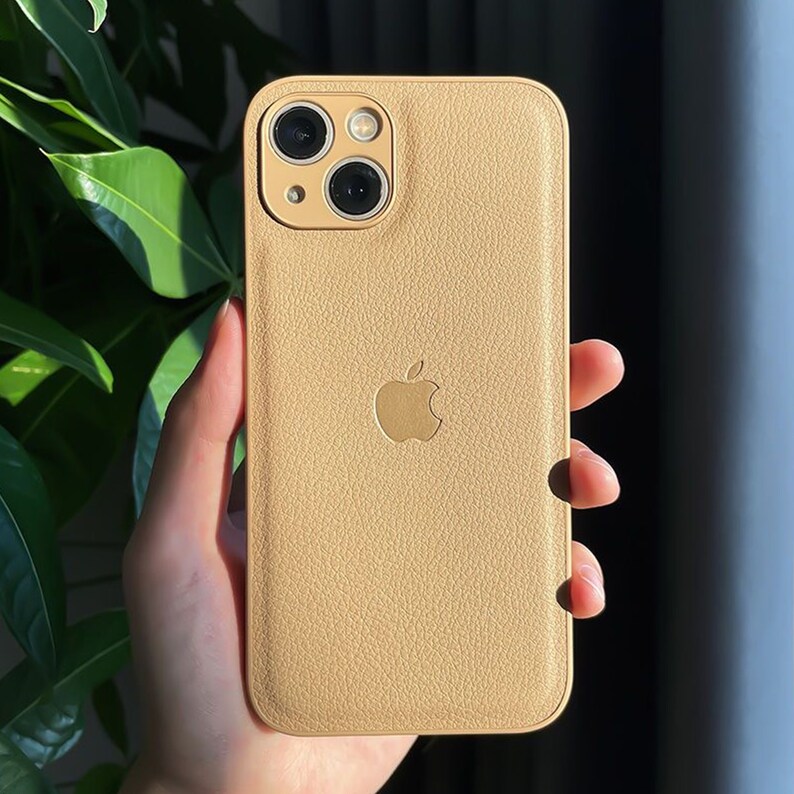 Coque en cuir pour iPhone 14 Coque pour iPhone 15 14 13 12 11 Pro Max Coque pour iPhone XR Jolie coque pour iPhone X XS Max Khaki