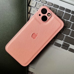 Leather iPhone 14 Case iPhone 15 14 13 12 11 Pro Max case iPhone XR case Cute iPhone X XS Max Case Pink