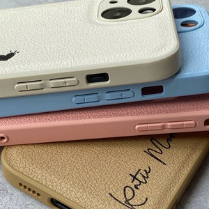 Personligt veganskt läderfodral för mobilen: Anpassat iPhone-fodral bild 8