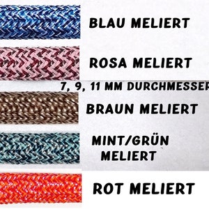 Personalisiertes Halsband Tauhalsband flach bestickt Verstellbar Individuell Altmessing Echtleder dog collar 7 Farben Bild 5