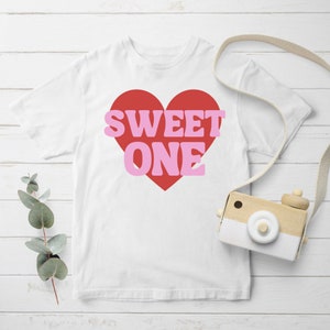 Valentines Day 1st Birthday Party, February First Birthday, 1st Birthday Valentines, Little Sweetheart Valentine, First Birthday Shirt, One