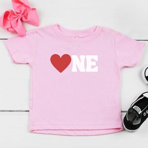 Valentines Day 1st Birthday Party, February First Birthday, 1st Birthday Valentines, Little Sweetheart Valentine, First Birthday Shirt, One