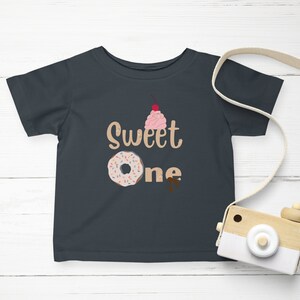 Sweet One Donut, Girl Birthday Shirts, Sweet One Birthday, 1st Birthday Party,First Birthday Girl Outfit,Sweet One,Cutest First Birthday Tee
