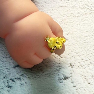 Gold King Snake Baby Ring 24K 0.999 Pure 3.75g 한돈 | Dol Ring | Baby Gold Band |  돌반지 순금 | 돌 반지 | Baby Gold Ring