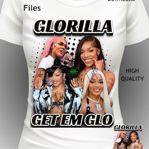 Glo Rapper png,Yea Glo png, Get em Glo png, Glo Bootleg Design png, Glo Rapper Sublimation png