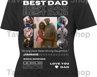 Dad Shirt bearbeitbares Vorlagenpaket, Vatertag Shirt-Vorlage, Vatertag png, Best Papa Vorlage, Bester Vater Vorlage, The Daddy png
