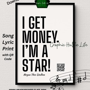 I'm a Star Lyrics Megan Thee Stallion - Etsy