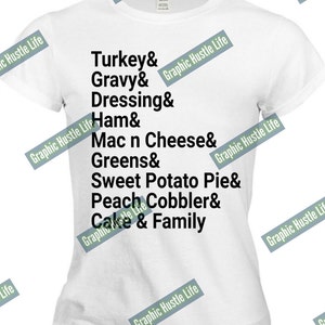 All about food..Thanksgiving png bundle