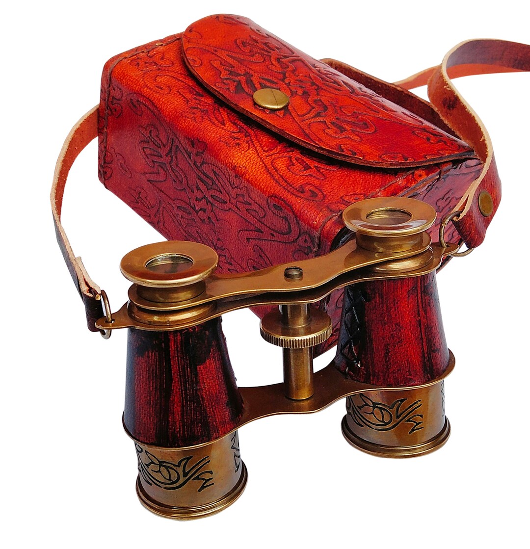 Antique Brass Binoculars, Personalized Gifts, Gift for Him,binoculars