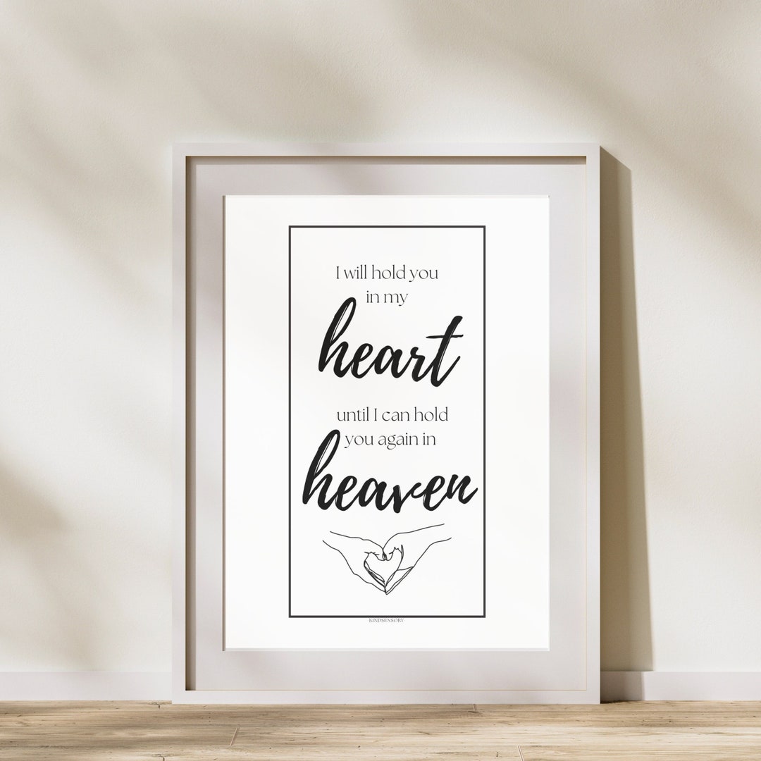 Art for Grieving Person Gift for Grieving Parent Gift for Etsy