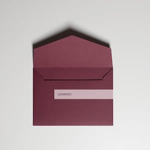 Busta per invito, bordeaux, 180 gsm, busta 5x7, busta, busta spessa, buste fatte a mano, buste per matrimonio, pronta per la spedizione