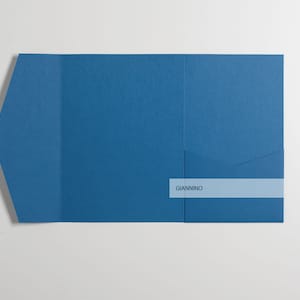 Busta tascabile A7, buste portafogli blu navy, cancelleria per matrimonio, tascabile rettangolare, buste RSVP, busta tascabile