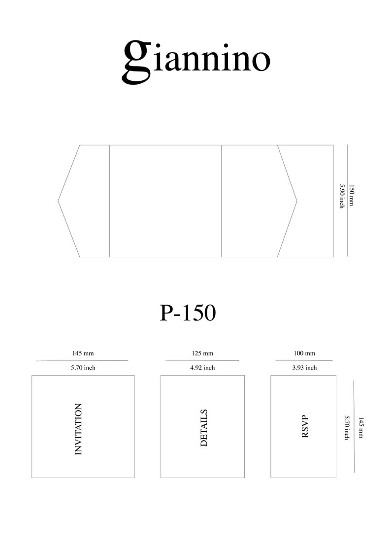 Pocketfold Envelope, Olive Green, Invitation Wedding Envelopes, Square