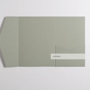Convite de bolso a7, envelope de carteira verde, papelaria de casamento, dobra de bolso retangular, envelopes RSVP, envelope de bolso