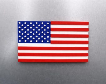 USA Flag Magnet, Fridge Magnet, Toolbox Magnet, Toolchest Labels