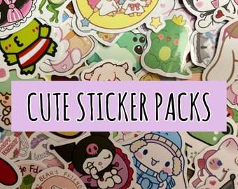 Cute Stickers for Laptop sticker packs sticker gift for friend kawaii stickers for decoration scrapbook gift idea journal stickers planner