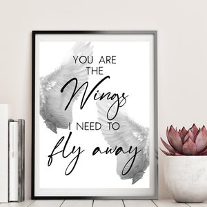 Wings | Jonas Brothers | Digital Print | PDF + JPEG