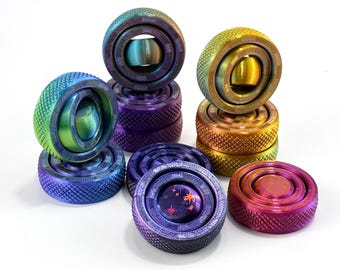Draaiende gyroscoop Fidget-speeltje: 3D-geprint sensorisch prikkelend bureauspeelgoed