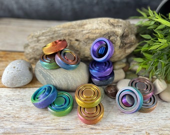 Draaiende gyroscoop Fidget-speeltje: 3D-geprint sensorisch prikkelend bureauspeelgoed