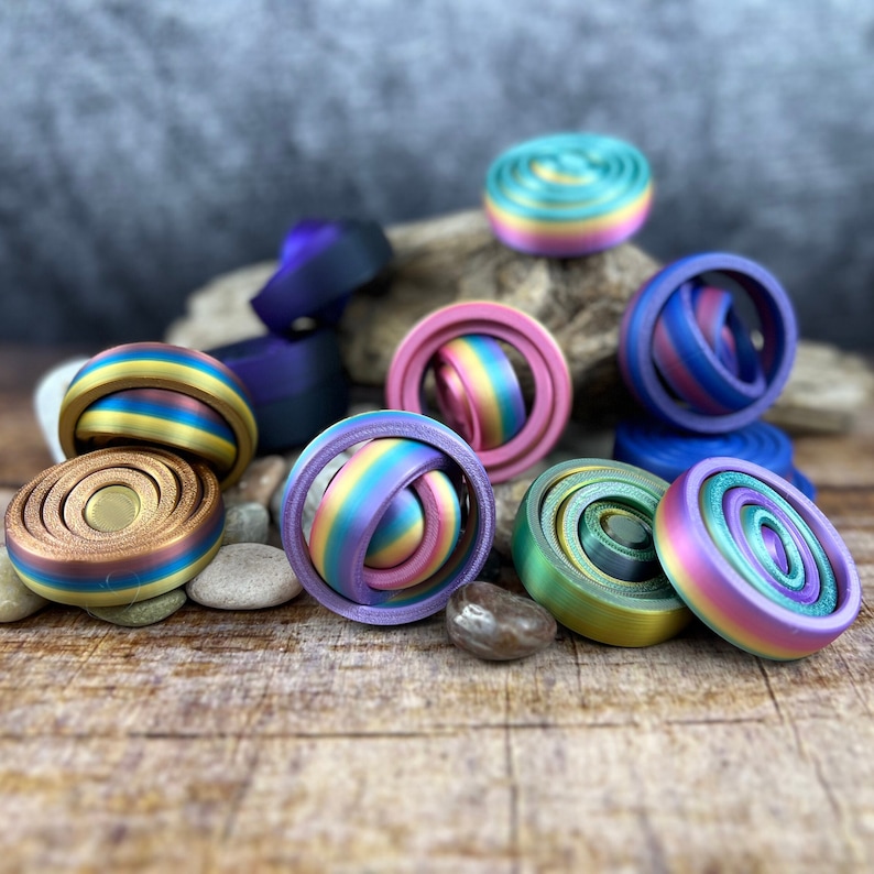 Gyroscope fidget toy geeignet als Zappelspielzeug für Neurodivergente Menschen