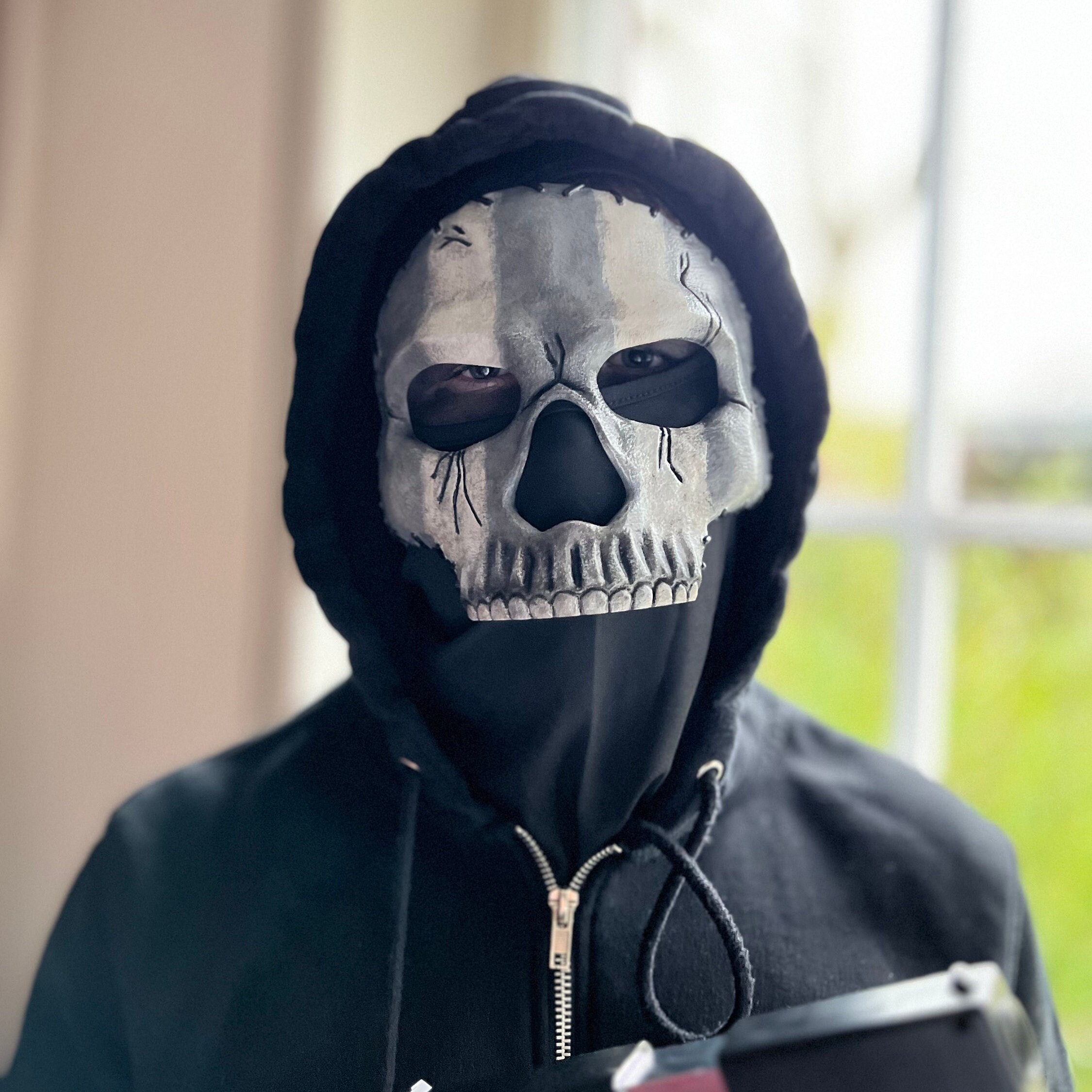 Cagoule Ghost Skull 2 Face Warmly – Action Airsoft