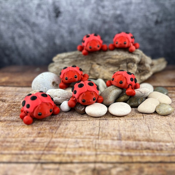 Beweglicher Marienkäfer, Fidget Toy, Anti-Stress-Spielzeug, Sensorisches Spielzeug, Zappelspielzeug, Flexible Ladybird