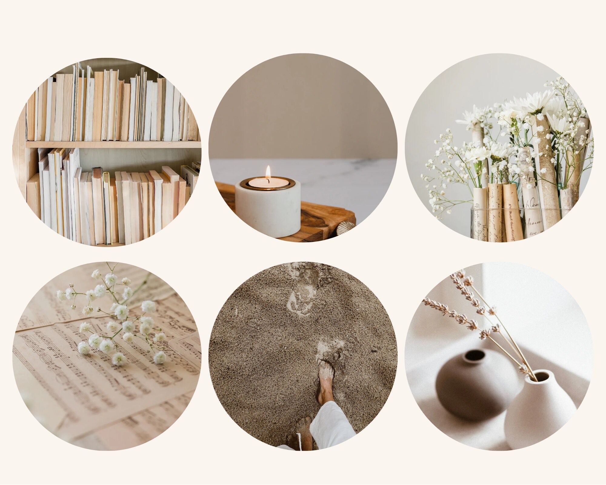 Neutral Instagram Story Highlight Covers | IG Icons | Aesthetic ...