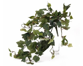 25" Artificial Grape Leaf Plants / Realistic Fake Greenery for Home & Office Decor / Ideal for year-round display / Indoor or outdoor use