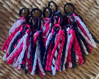 Korker Ribbon Hair Ties: School, Sports, Dance & Cheer / Various Colours