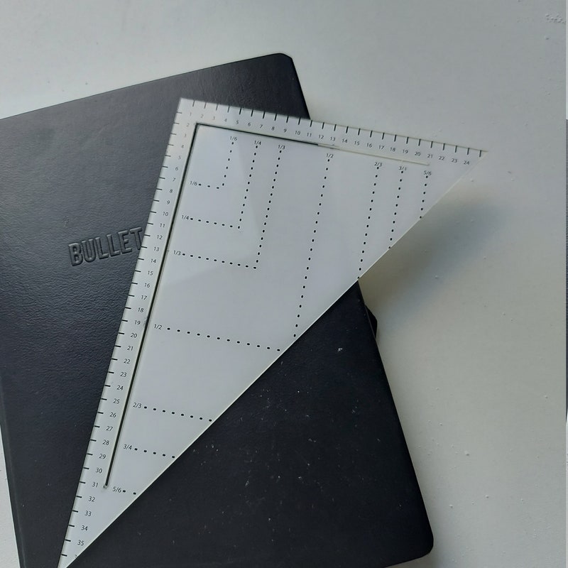 Bullet Journal Ruler Etsy