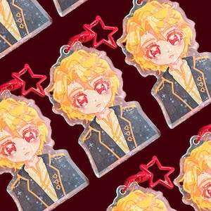 SANCHO Limbus Company holo effect keychains 3”