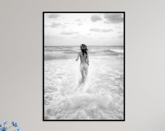 Naked in the Sea - Etsy