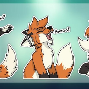 Furry Telegram Sticker commission