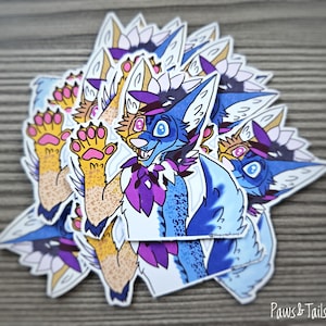 Furry Rexouium Sticker - GlitchFang