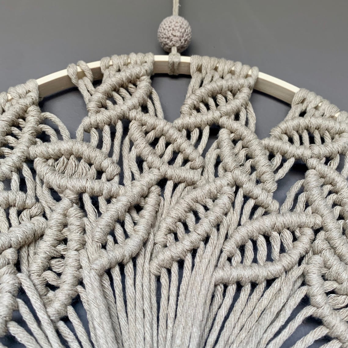 Suspenson murale macramé | mason-macramé | Handwebere, Makrame