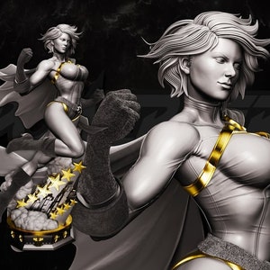 Power girl fan art dc