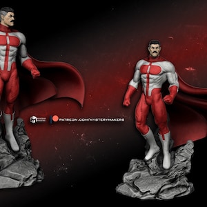 Omni man resin print