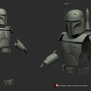boba fett full armour DIY KIT