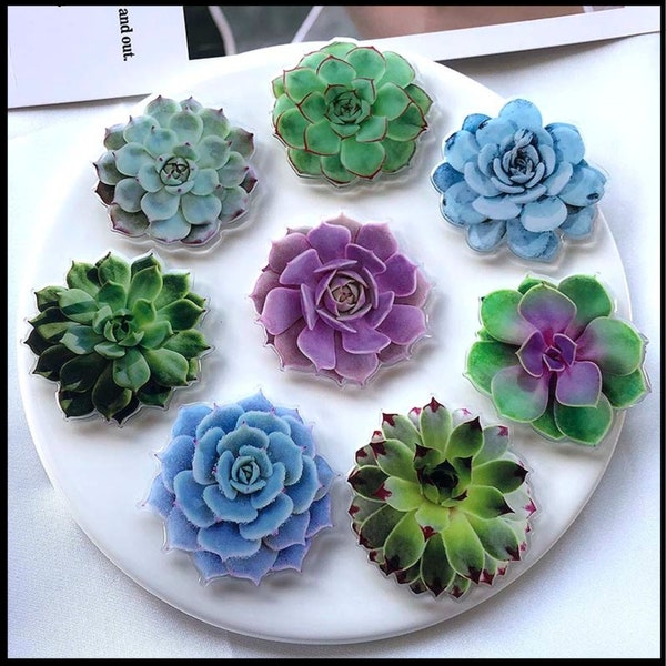 Succulent Phone Grips