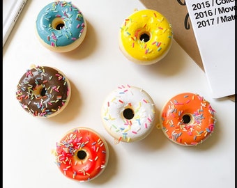 3D Donut with Sprinkles Phone Grips | Colorful Realistic Doughnut Phone Accessory
