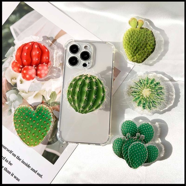 Cactus Phone Grips | Cacti Phone Holders