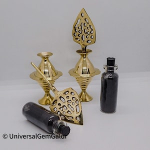 Islamic tube vintage home decore for eyeliner storage Ka jal 100% Natural • Arabic Style Decorative Items • pocket size eyeliner bottle pot