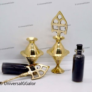 Arabian Style Eyeliner Pot Bottle With Natural Vegan Black Eyeliner - Empty Surmadani Eye Liner Box - Eye Shadow - Women Cosmetic Minerals