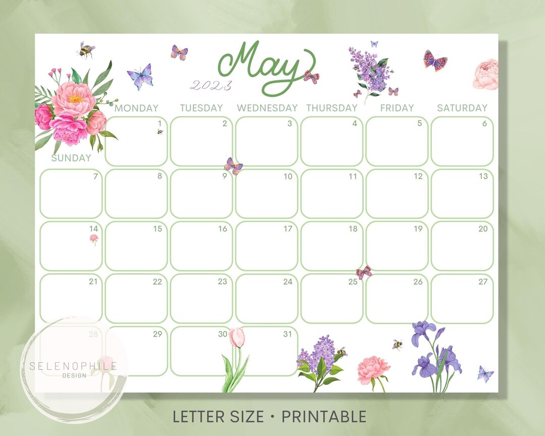 may-2023-calendar-printable-monthly-calendar-kids-schedule-etsy