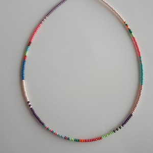 Summer Seed Bead Necklace, Seed Bead, Friendship Necklaces, Seed Bead Jewelry