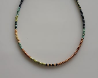 Collier de perles pour homme, collier d'été bohème, collier pour homme, collier de perles