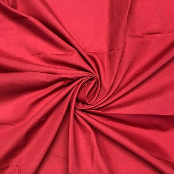 Wine Pure Dyed Cotton Poplin Fabric Dress Crafting Ect Sewing - 33/36 Width Wine Pure Dyed Cotton Poplin Fabric Dress Crafting Ect Sewing - 33/36 Width