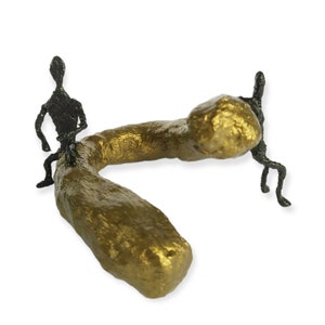 Figura decorativa astratta moderna e senza tempo, originale unica