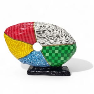 Modern Ringform Sculpture – Pop Art Figure – Abstract Art Sculpture – Urban Art Object – Designer Interior Art