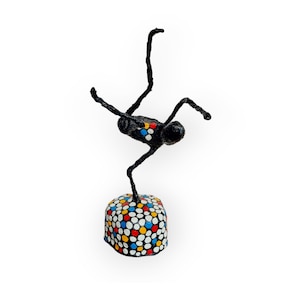 Scultura oggetto decorativo Acrobata Pop Art